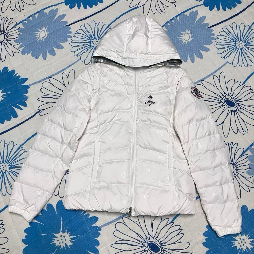 【希少】Callaway 8WAY ロゴ　リバーシブル ダウンジャケット