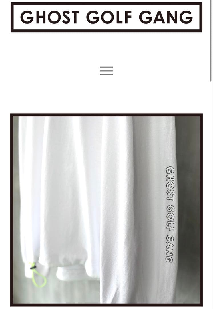 Ghost Golf Gang XL ロングシャツ