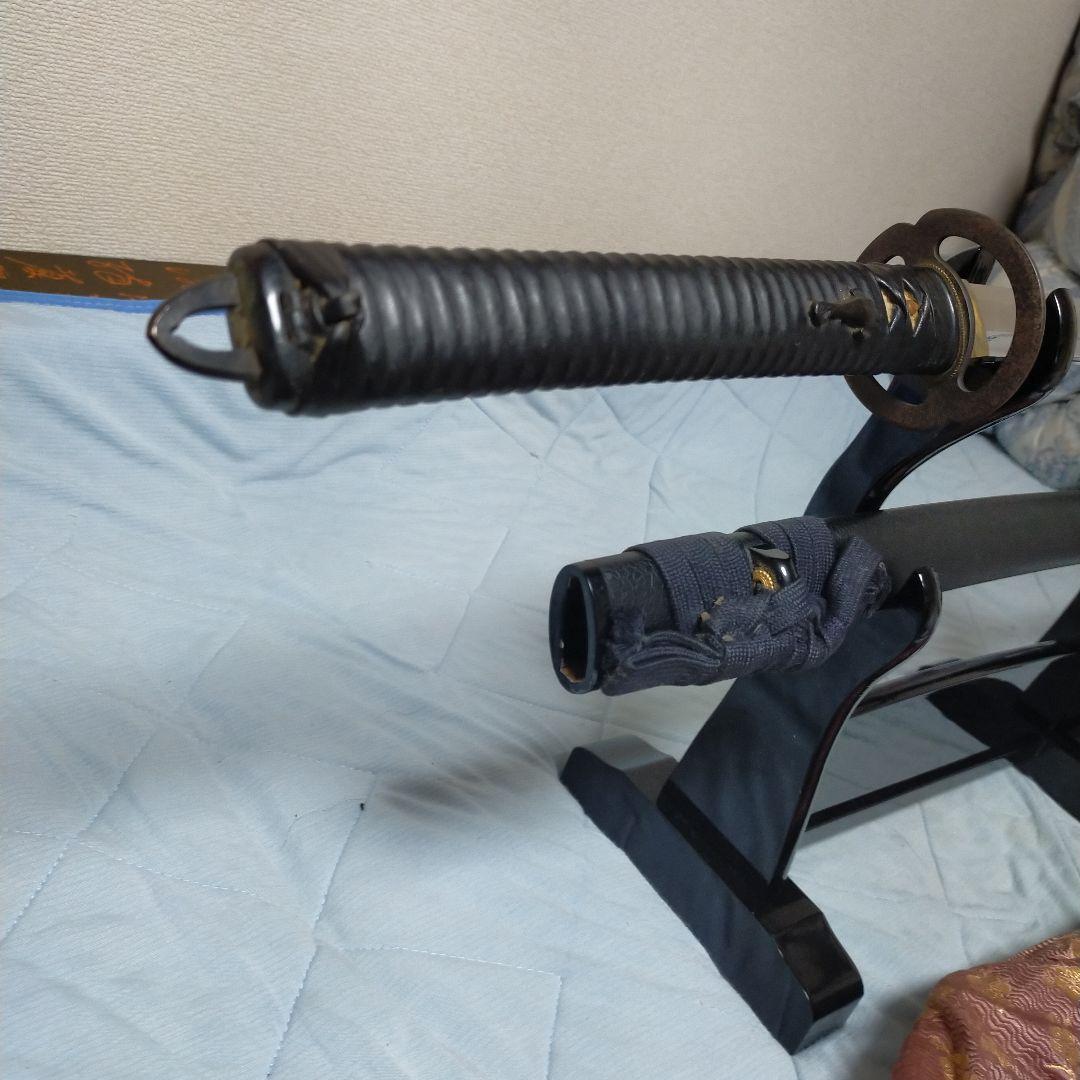 居合刀　模造刀　武蔵拵 二十四代　藤原兼房　日本刀　刀剣　特選　刀袋　革巻