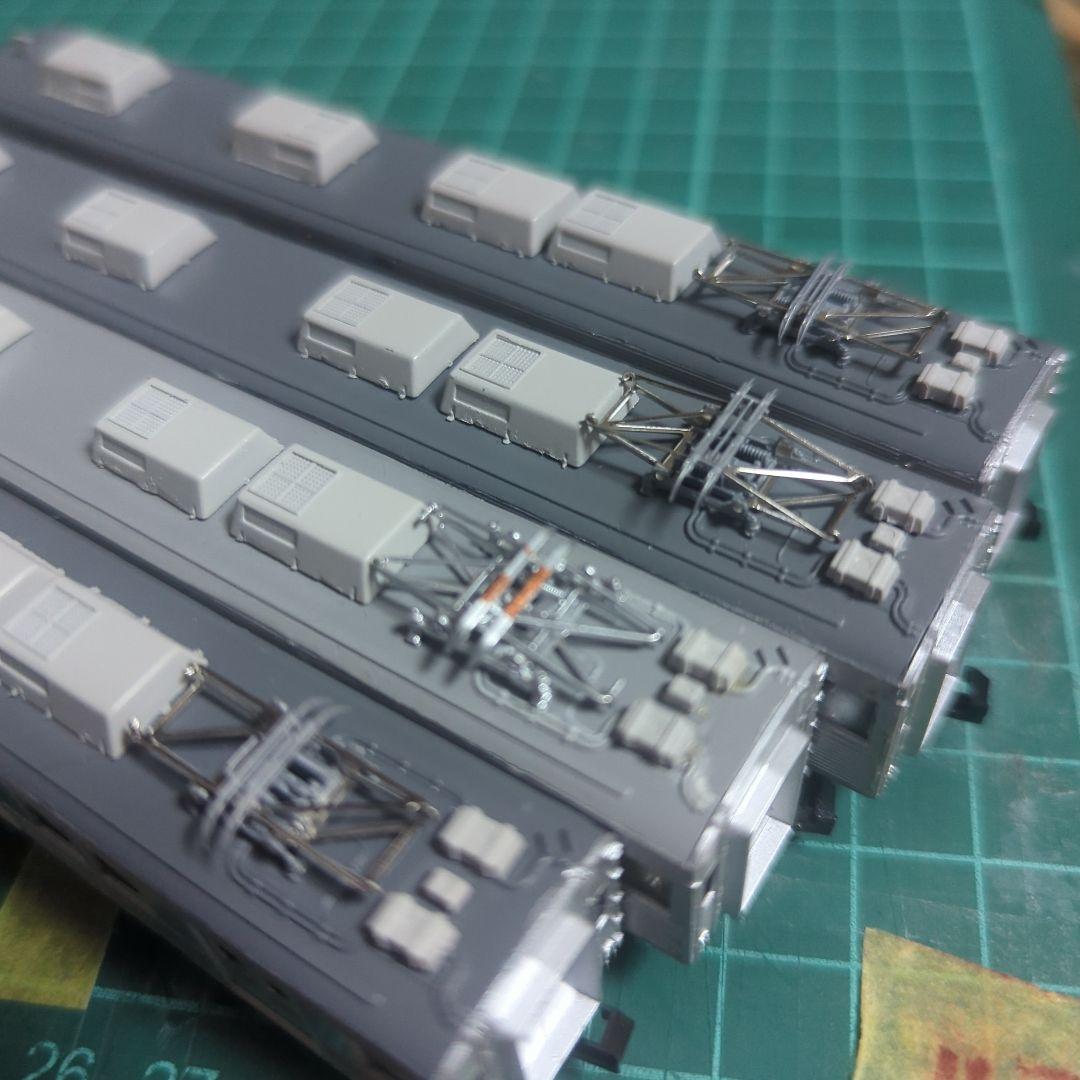 Nゲージ 東急8500系 GM板キット組立10両編成