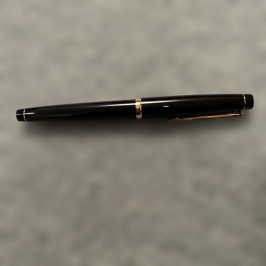 PILOT 万年筆 黒 透明ケース付き