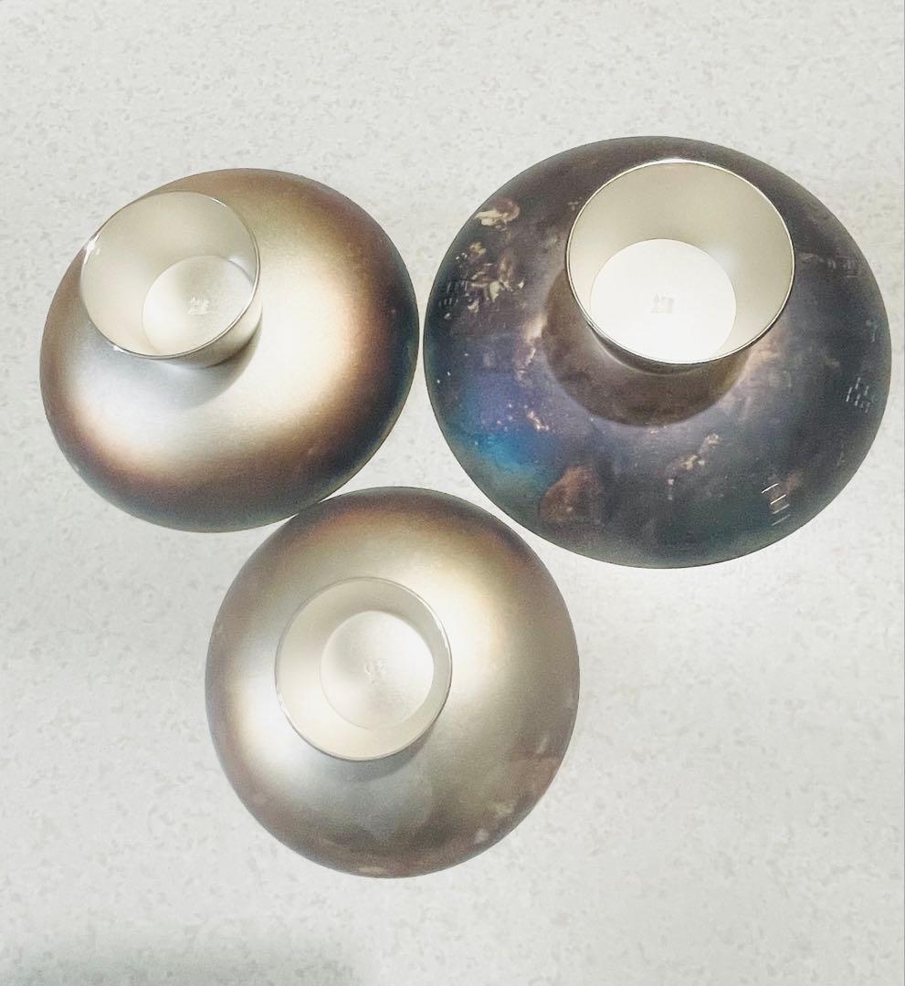 造幣局製造　銀盃　桐箱　重量約393.5g silver1000 内閣総理大臣