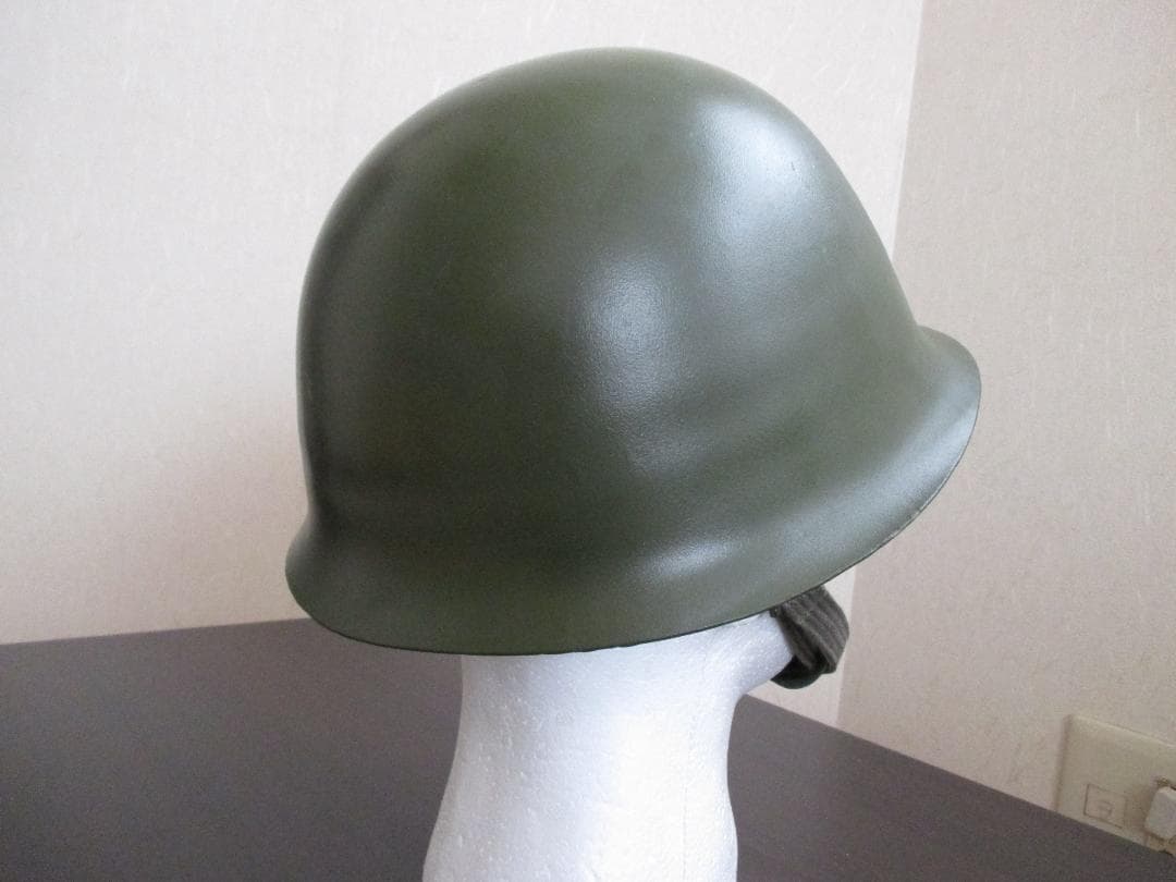 未使用　中国軍　人民解放軍　後期型　金属製　軍用ヘルメット　GK80　PLA