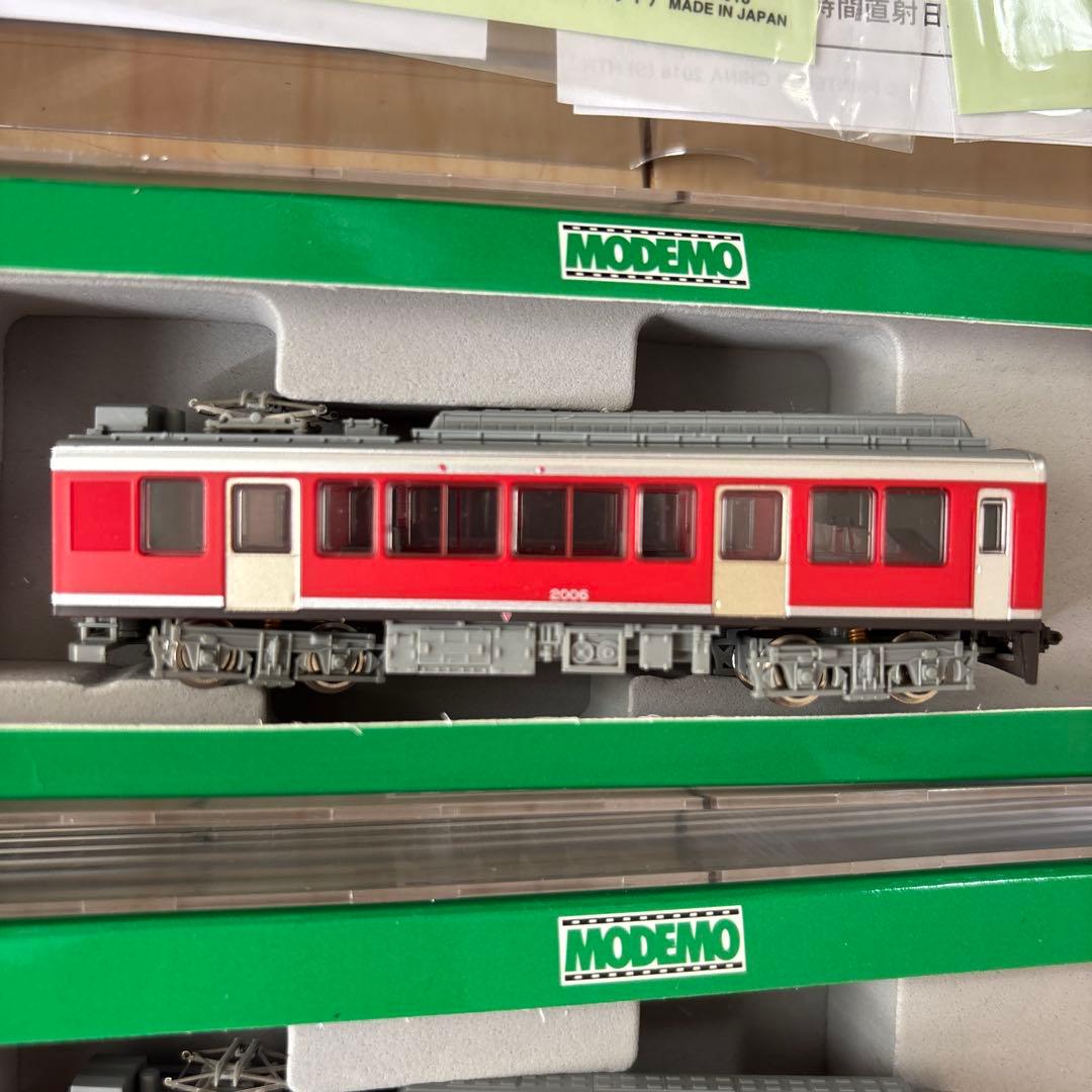 nゲージ モデモ 箱根登山鉄道 NT163 レーティッシュ塗装