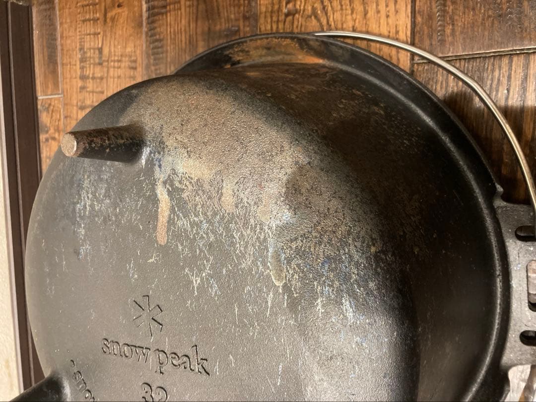 スノーピーク　ダッチオーブン　 peak 和製オーブンポットぶんぶく32