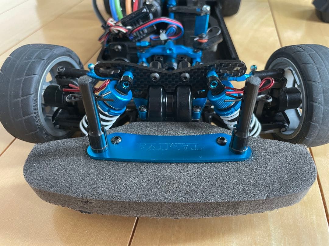 【訳有り】TAMIYA TT-02オプション多数 プロポ、一式付き