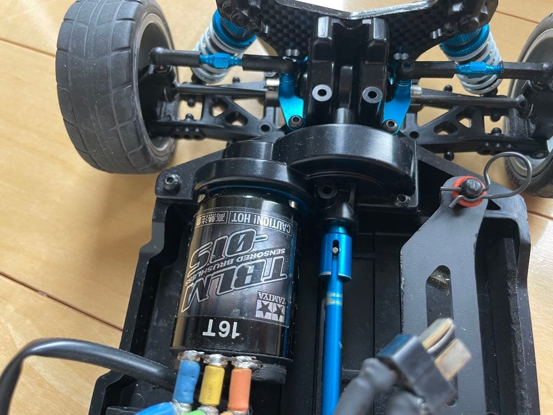 【訳有り】TAMIYA TT-02オプション多数 プロポ、一式付き