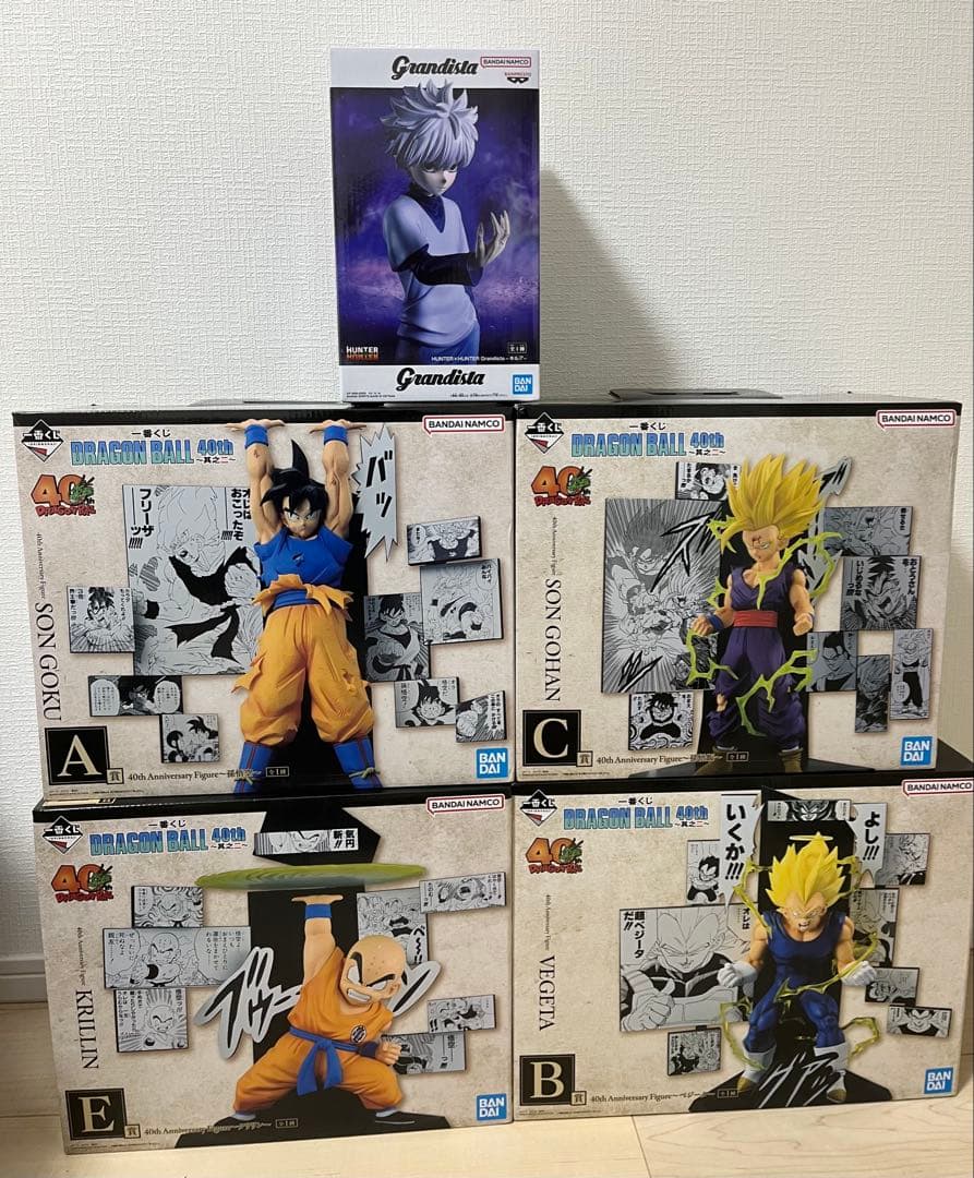 ドラゴンボール　一番くじ　40周年　第2段　フィギュア　まとめ売り　プライズ