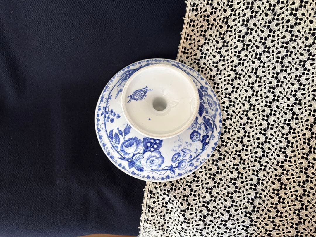 希少 レア クレイユモントロー FLORA すずらんシリーズ コンポティエ