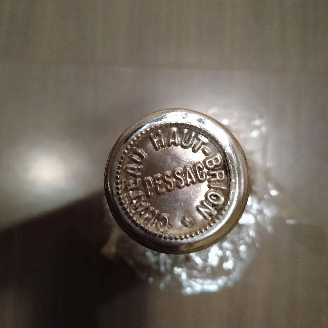 シャトーオーブリオン1975 　50年前の赤ワイン