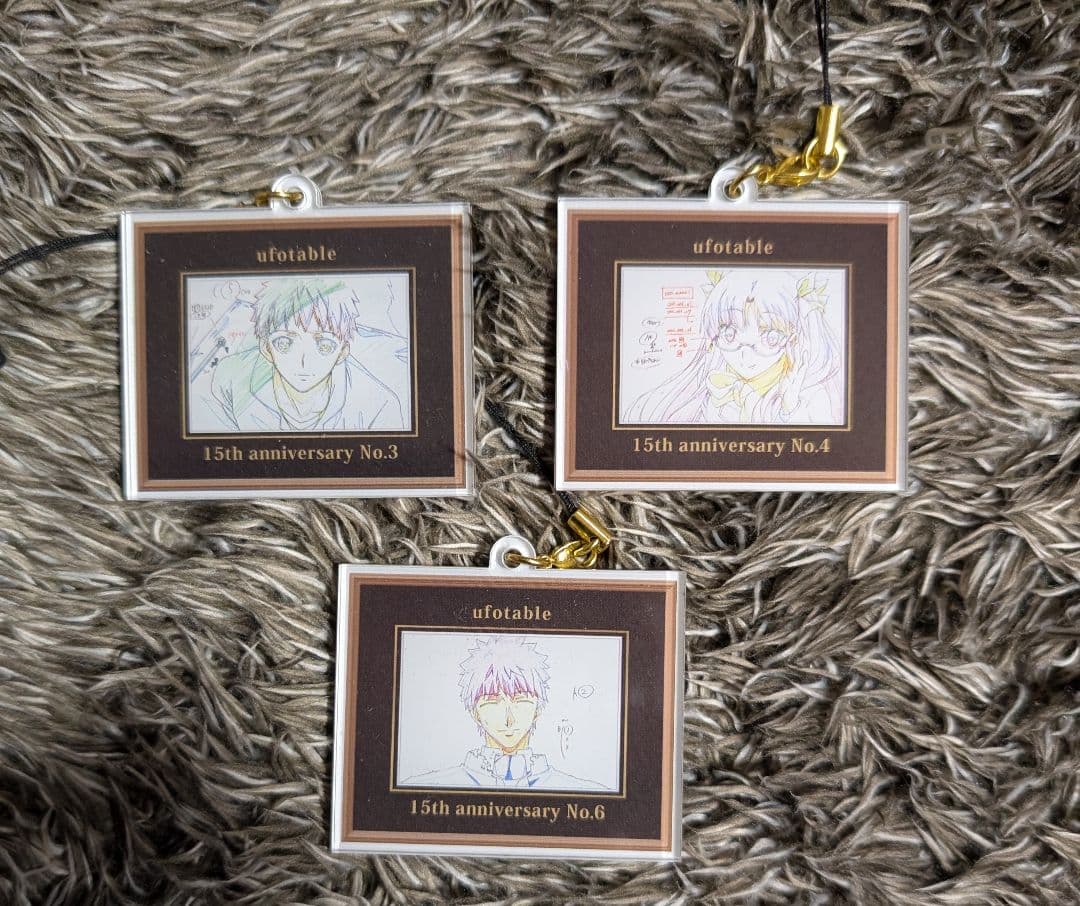 Fate ufotable15周年 額縁アクリルチャーム 遠坂凛 衛宮士郎