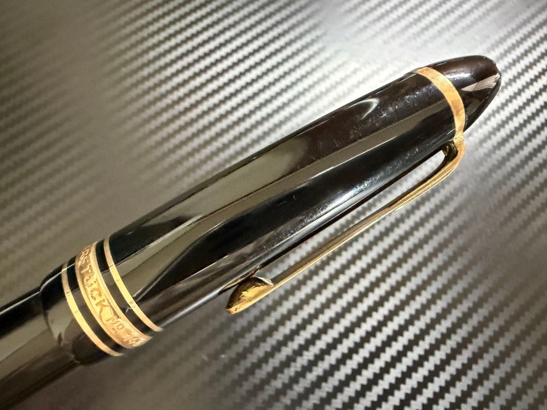 極美品 モンブラン マイスターシュテュック 146 14C 全金 EF 万年筆