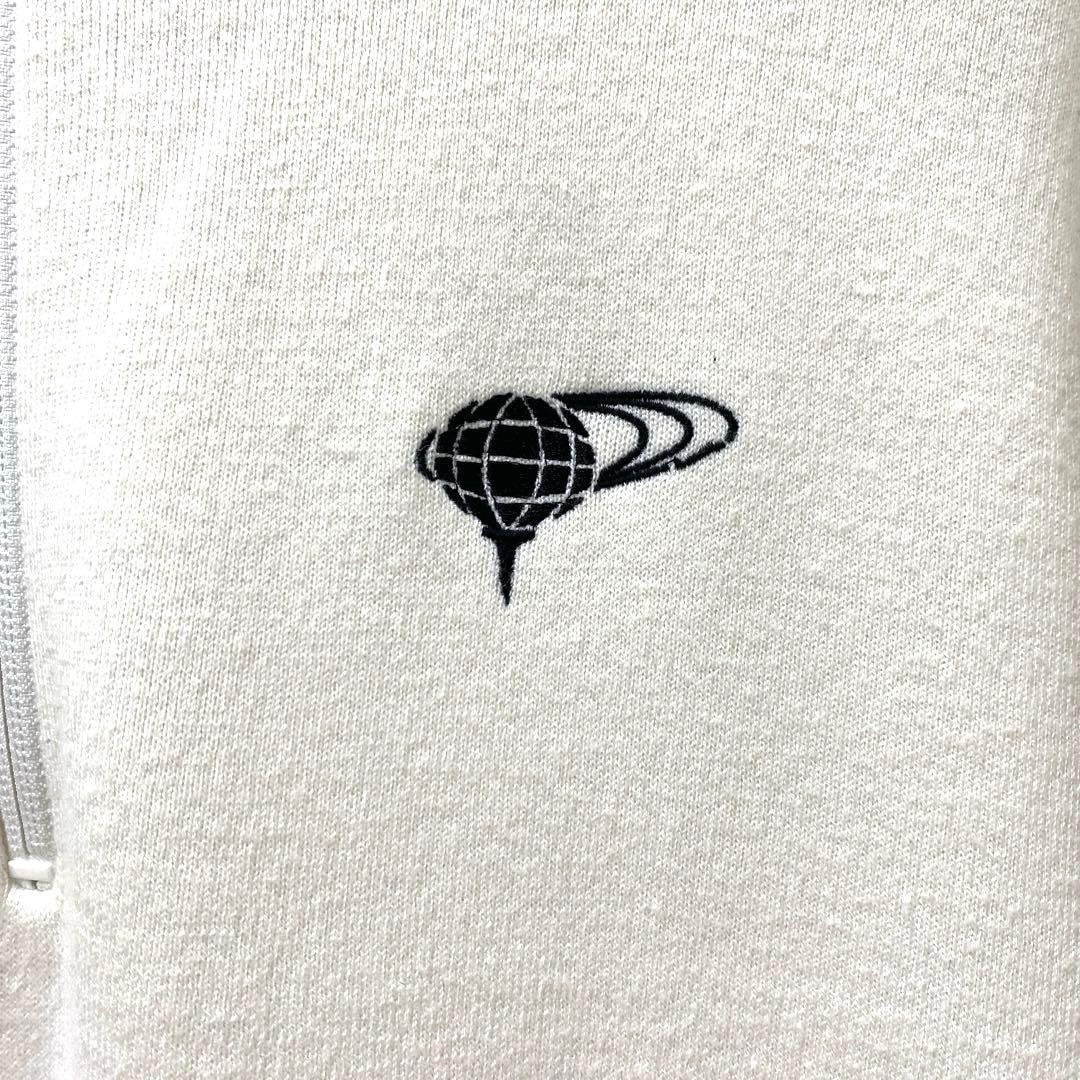 BEAMS GOLF ハーフジップニット オフホワイト