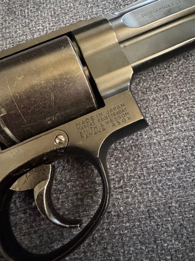 タナカ　ガスガン 44マグナム パフォーマンスセンター木製グリップ 付き
