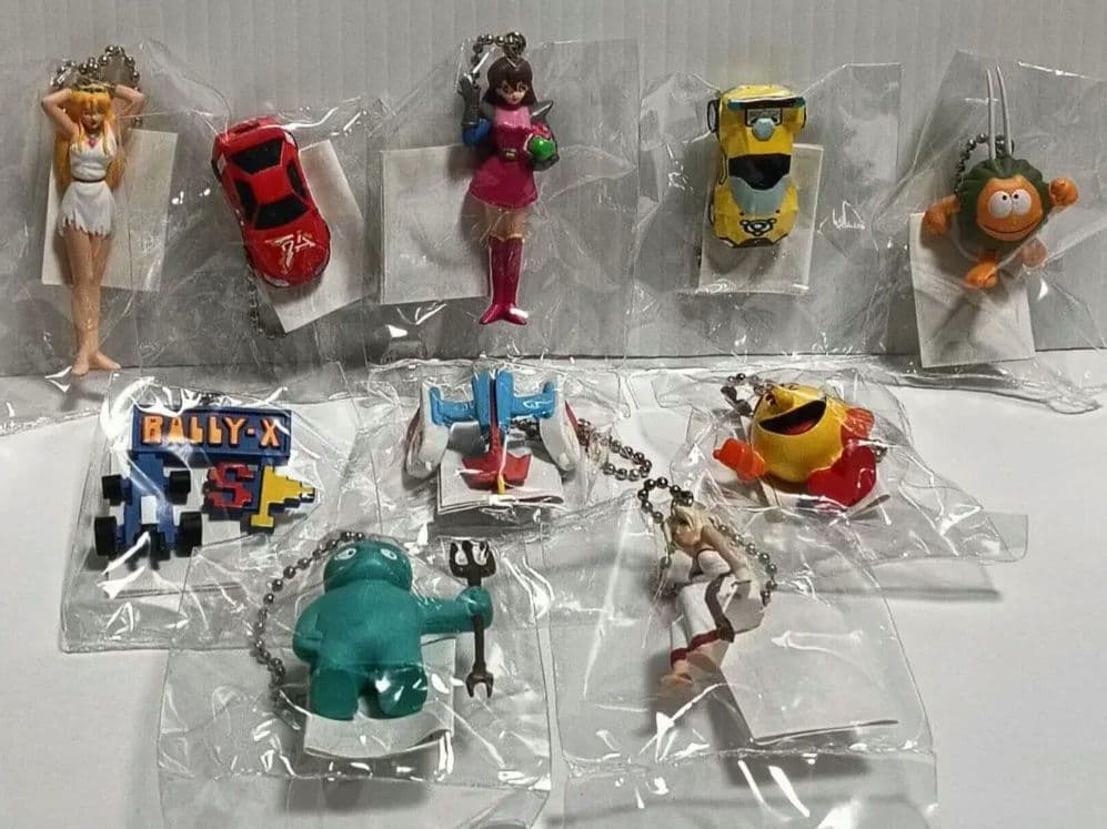 ナムコ超殿堂フィギュアキーホルダー全10種