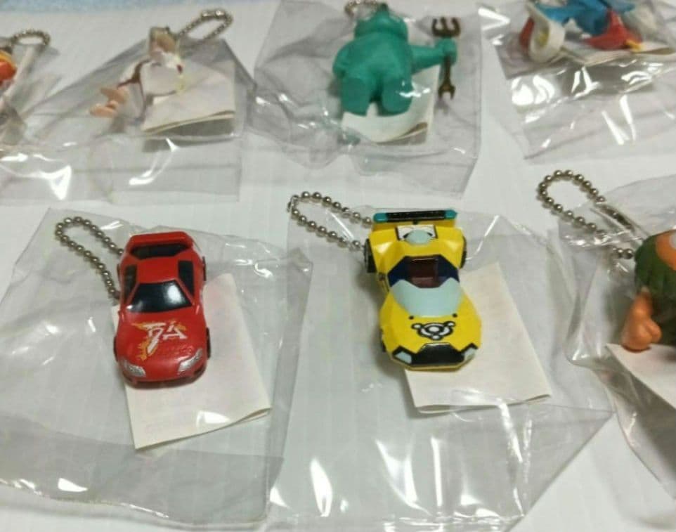 ナムコ超殿堂フィギュアキーホルダー全10種