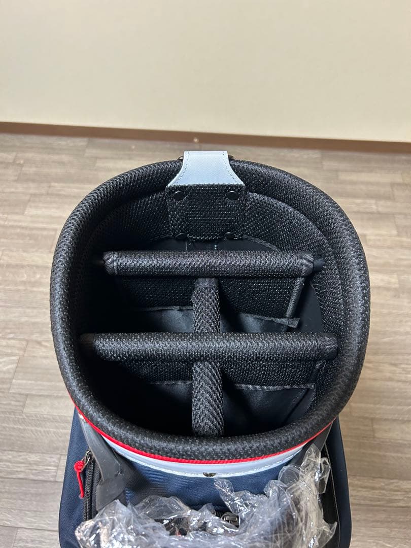 PING キャディバッグ キャスター付　トリコロールカラー　未使用品