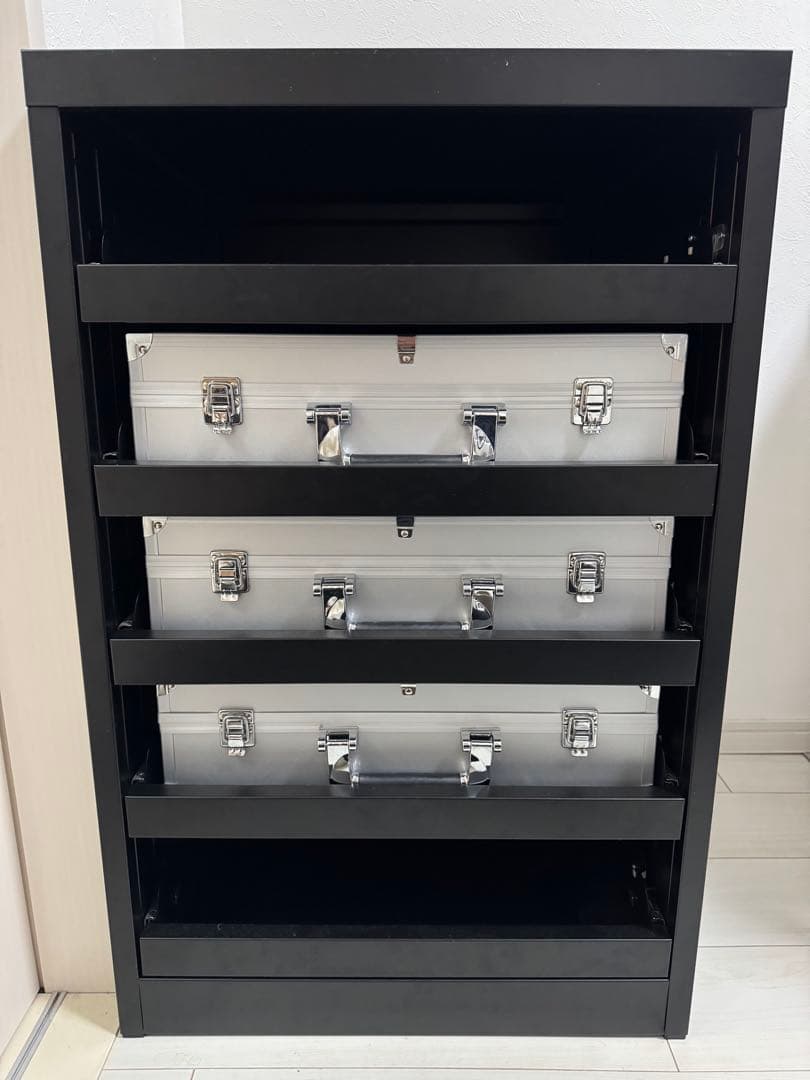 トイガー　CEOストレージ3個+キャビネットセット