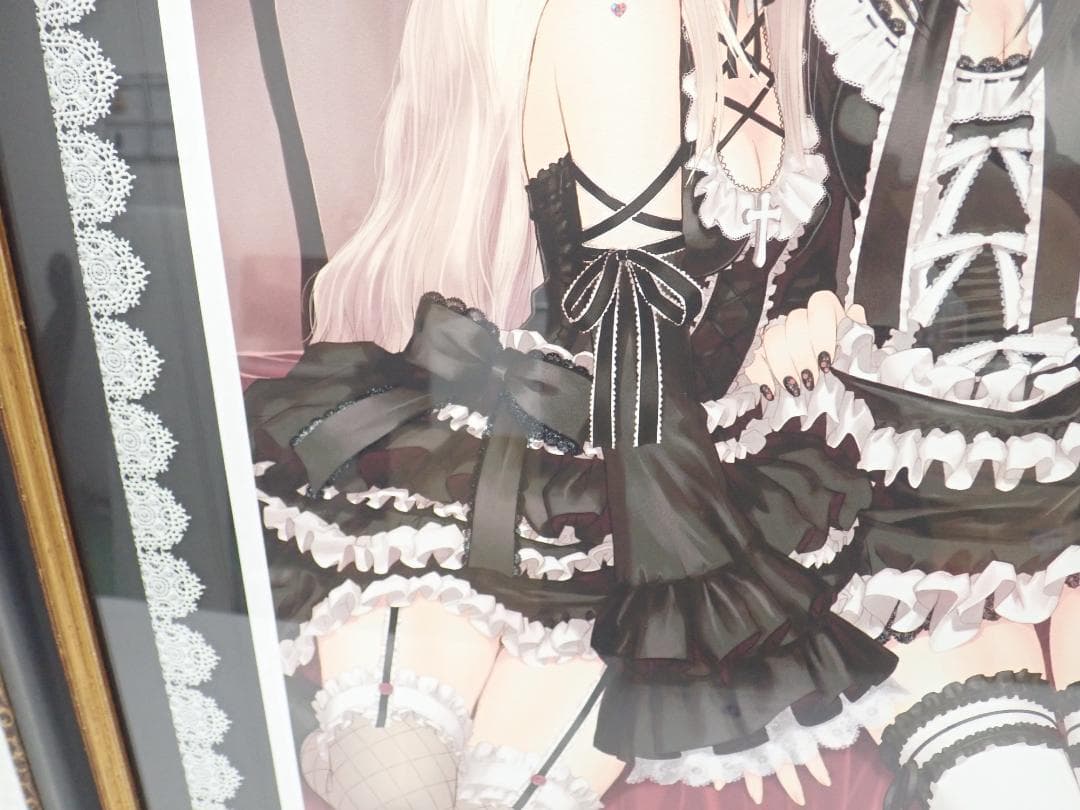 ⑧未使用・保証書付 Tony トニー「ゴスロリ」ミクスドメディア　アールビバン