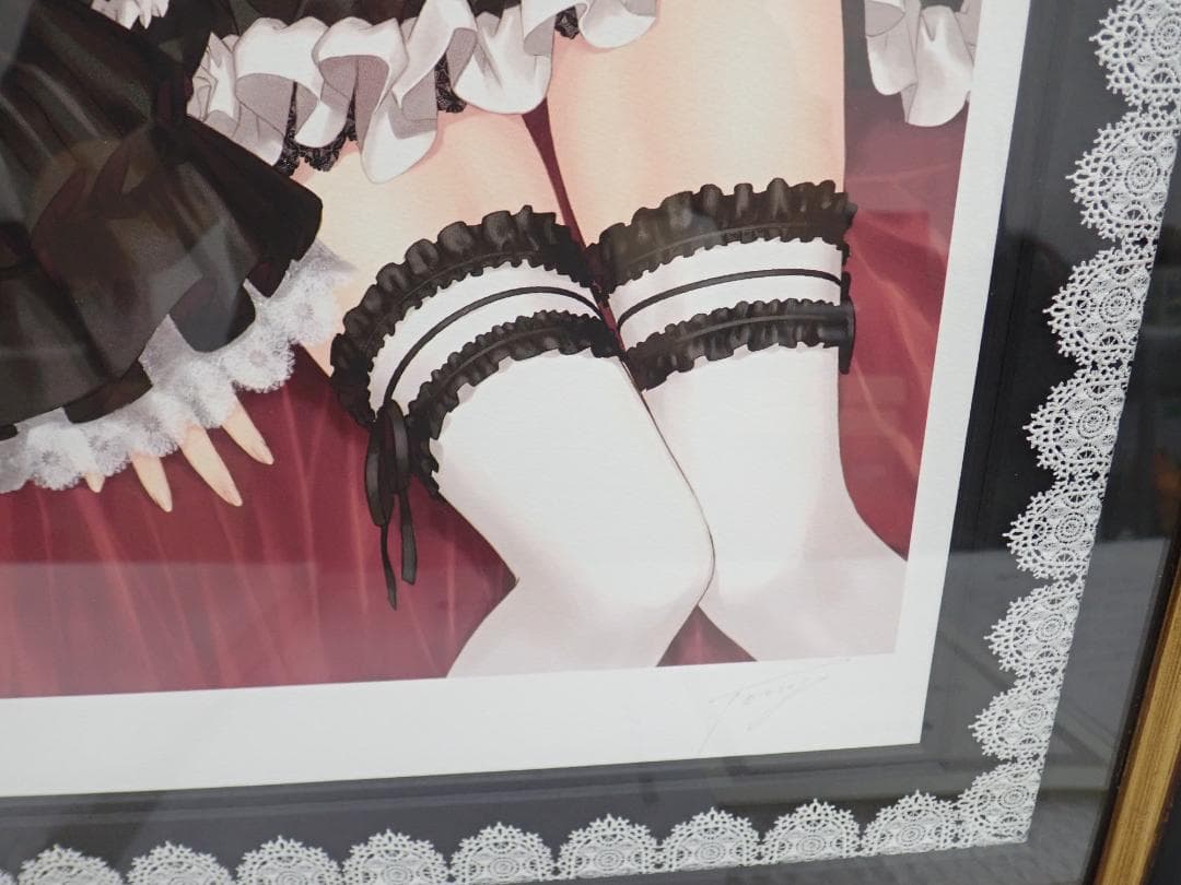 ⑧未使用・保証書付 Tony トニー「ゴスロリ」ミクスドメディア　アールビバン