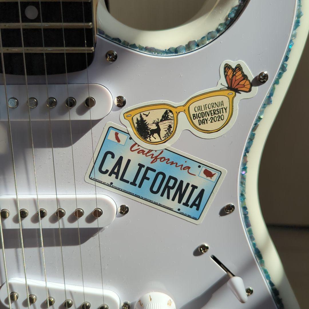 エレキギター ホワイト(初心者向け)