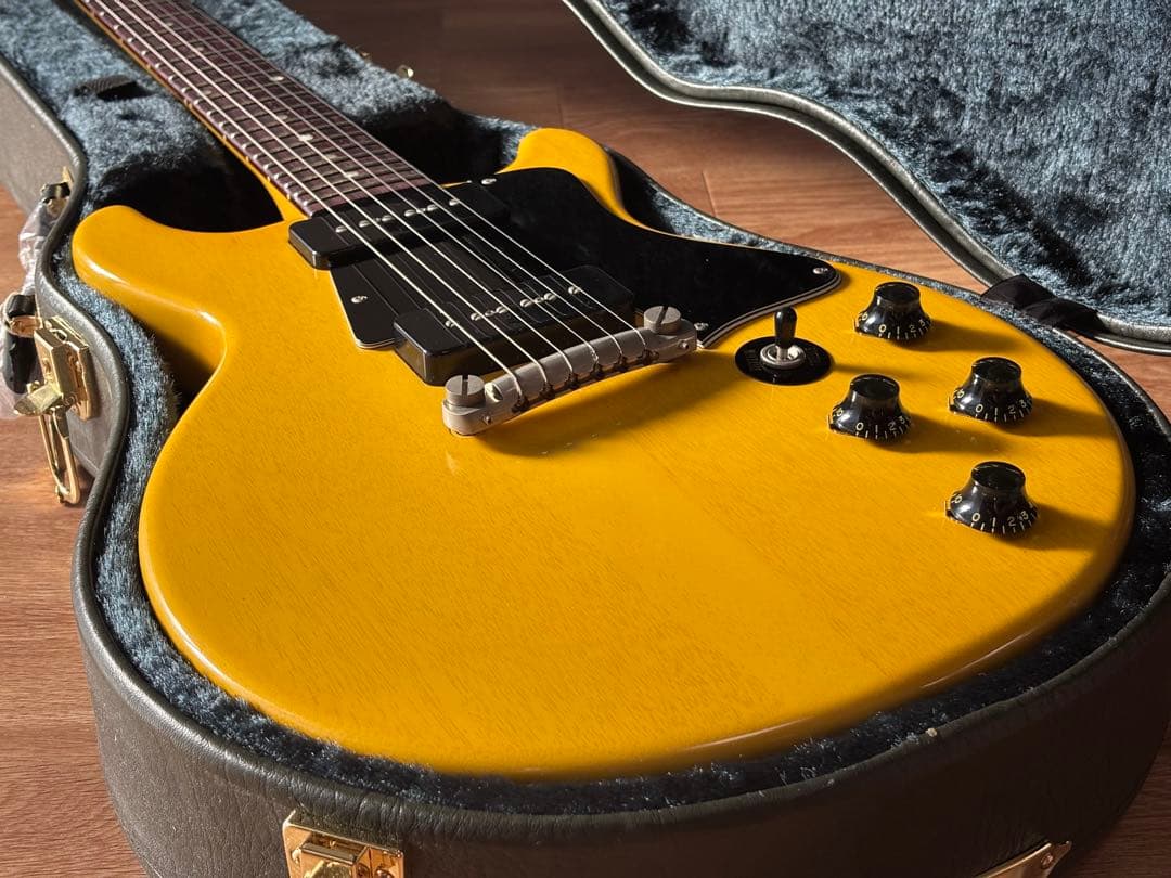 ギター Bizen Works BURNED DC SPL TV Yellow