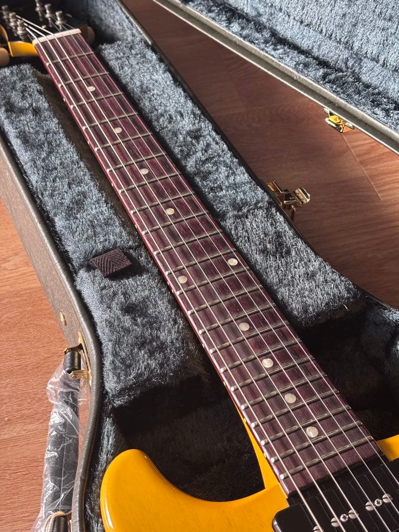 ギター Bizen Works BURNED DC SPL TV Yellow