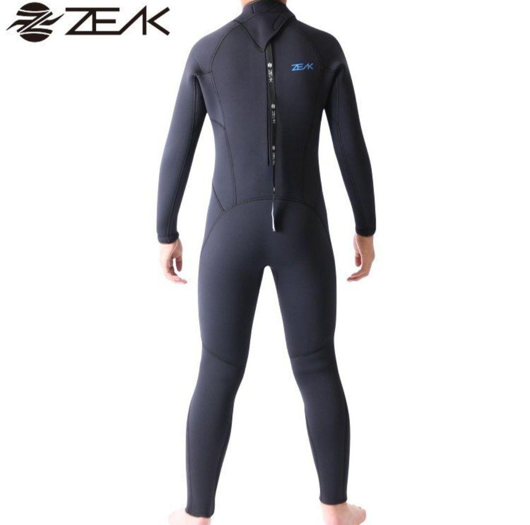 【新品】 ウェットスーツ セミドライ ZEAK 子供用 6×4mm 120サイズ