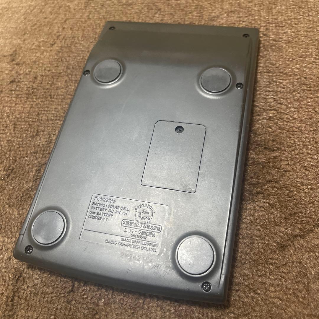 カシオの電卓(JS-20DC)