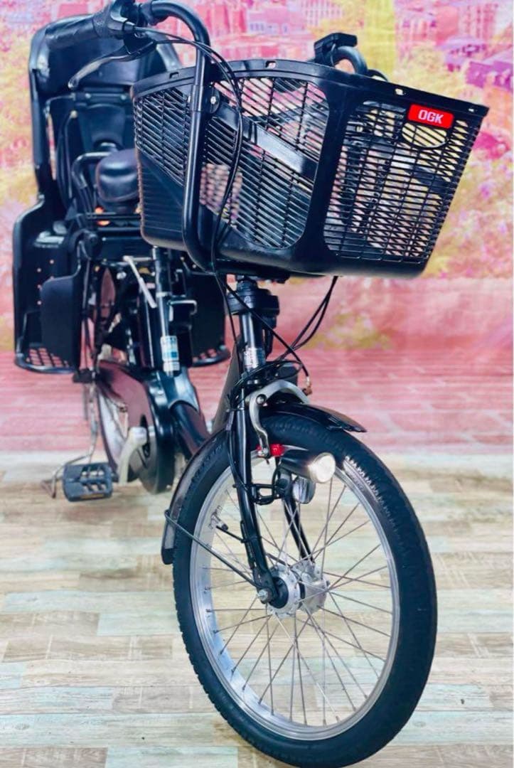 K2376 電動自転車パナソニック ギュット 子供乗せ 20インチ 送料無料