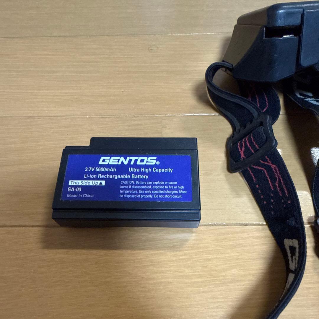 GENTOS GH-300RG ヘッドライト　1500ルーメン