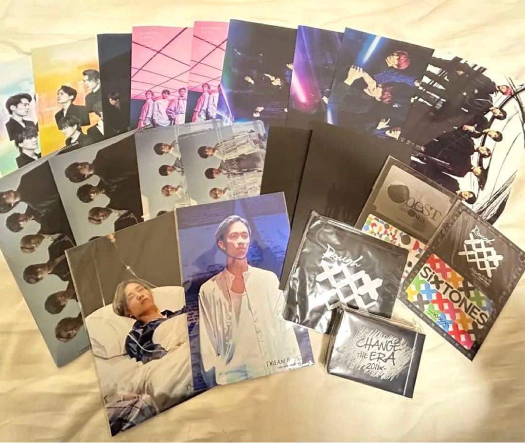 田中樹 SixTONES うちわ 公式写真 CD まとめ売り レア物多数！