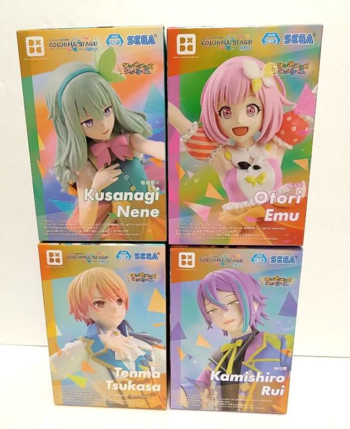 【ニーゴ】【ワンダショ】フィギュア／特典イラストカード(宵崎奏・ぱしゃこれＢ５)