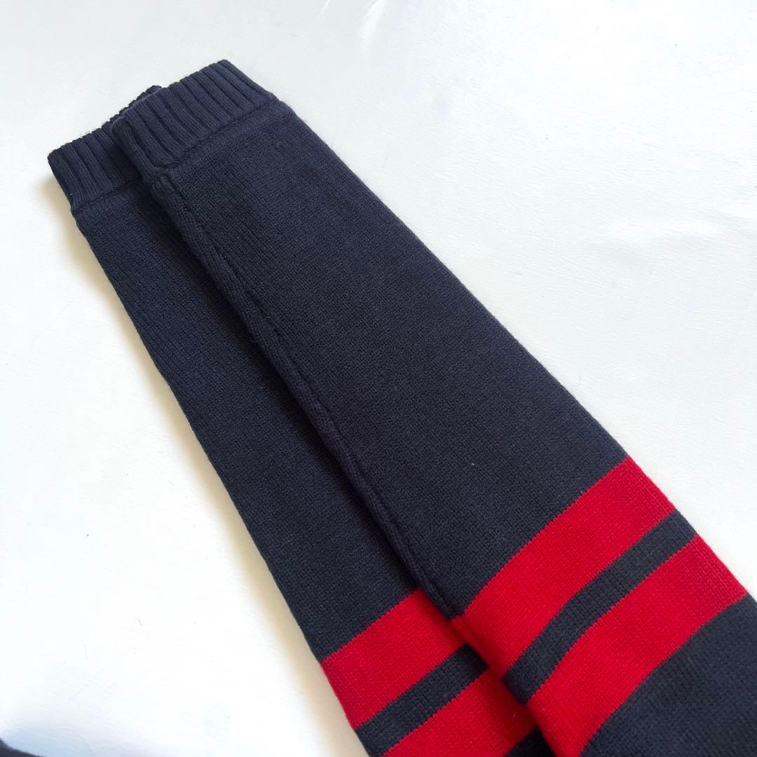 Pearly gates パーリーゲイツ　ニット×ナイロン　中綿入り　ジャケット