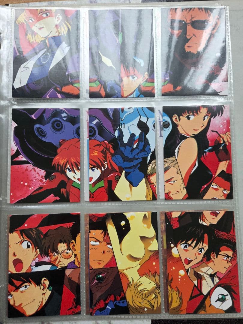エヴァンゲリオンカードダスマスターズ２集フルコンプ品アルバム付き