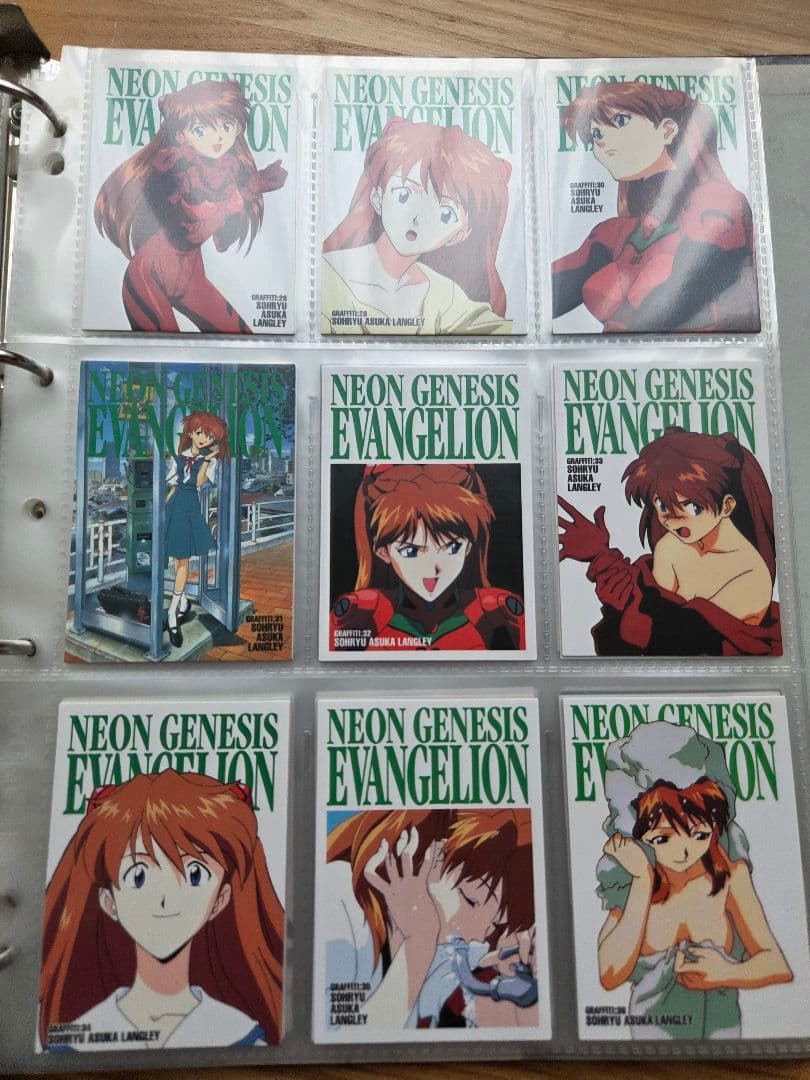 エヴァンゲリオンカードダスマスターズ２集フルコンプ品アルバム付き