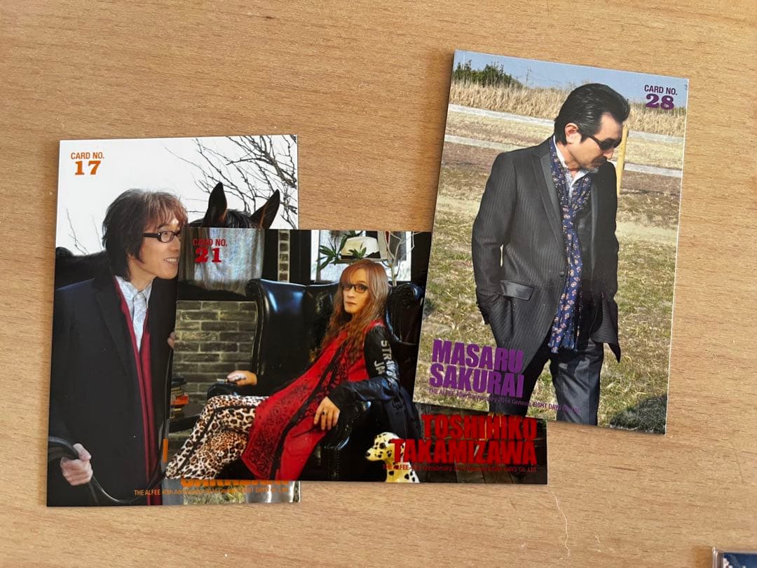 THE ALFEE トレカ　81枚セット