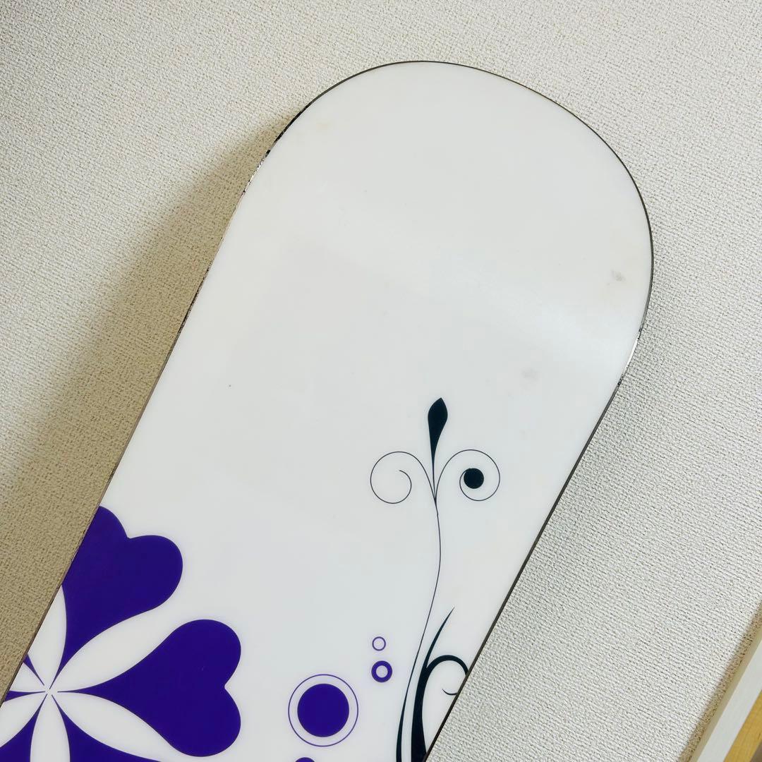 【美品】SALOMON LOTUS 147cm スノーボード 板 花柄