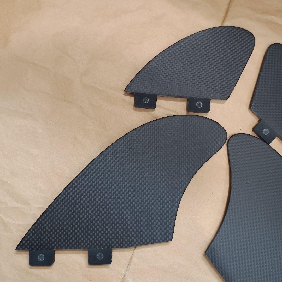 クワッドフィン　FCS対応 カーボンコア　パフォーマンスフィン