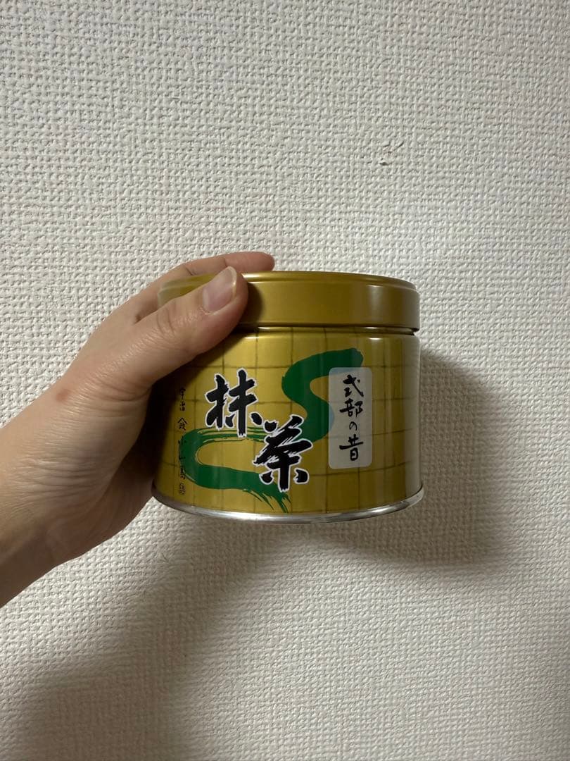 【新品・未使用】山政小山園　抹茶 式部の昔150g缶