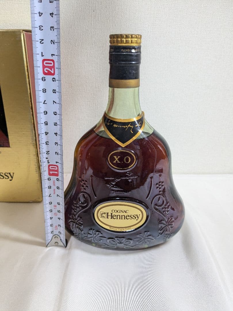 【未開封】 Hennessy XO 金キャップグリーンボトル 700ml 古酒