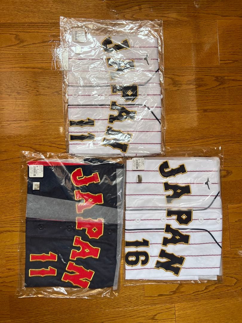 WBC侍ジャパンユニフォーム 大谷翔平M ダルビッシュ有M ダルビッシュ有L