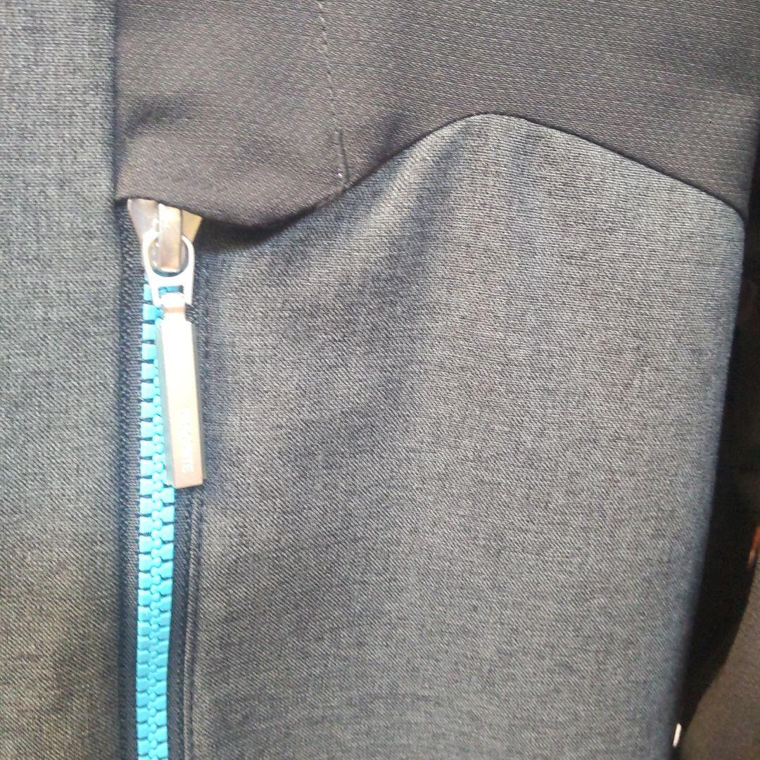 DESCENTE スキーウェア メンズL 黒/グレー/青