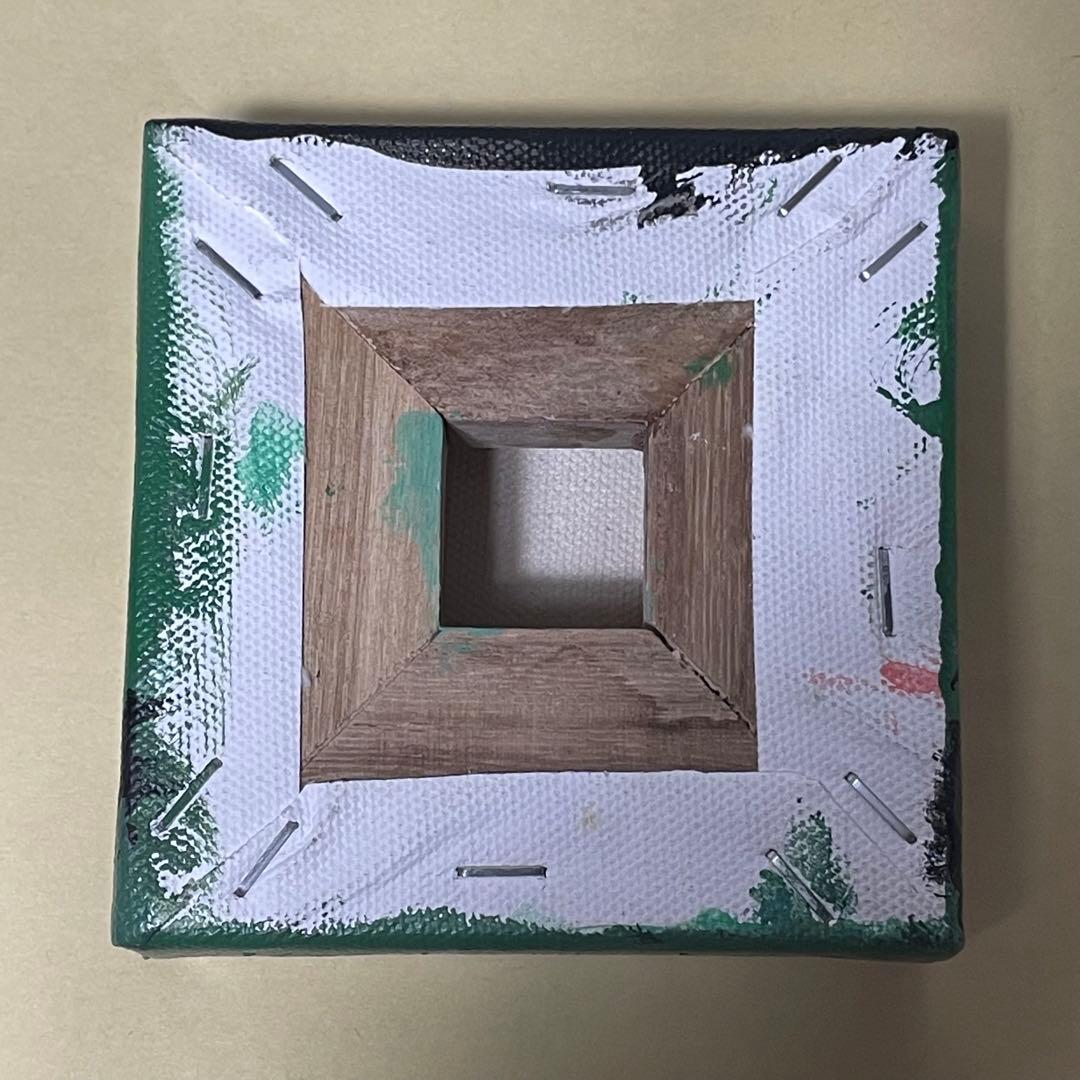 あらいきりこ おおかみくん 原画 キャンバス 直筆原画