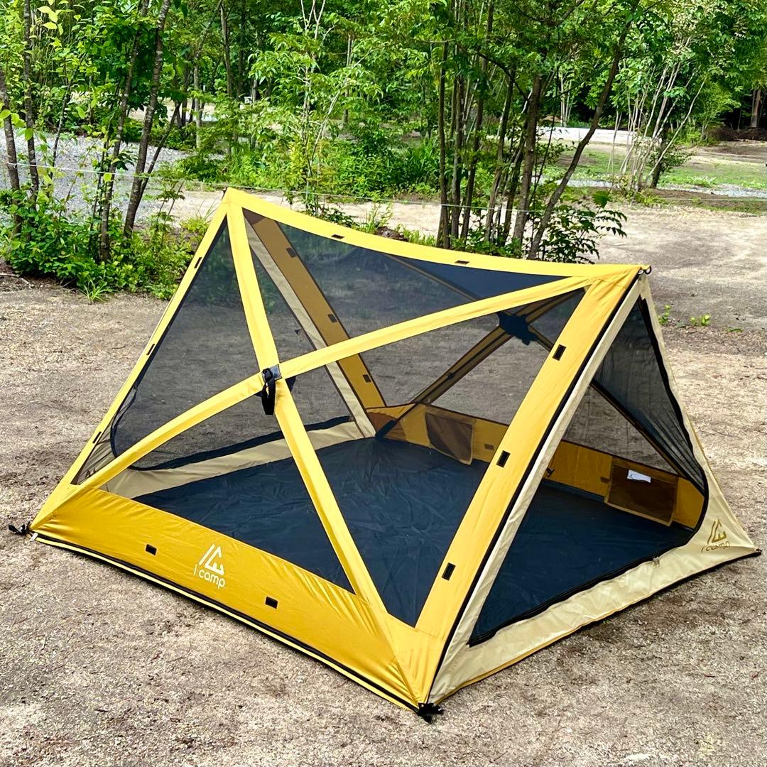 タイムセール！送料込！新品 icamp テント　ラクバイン　キャンプ　アウトドア