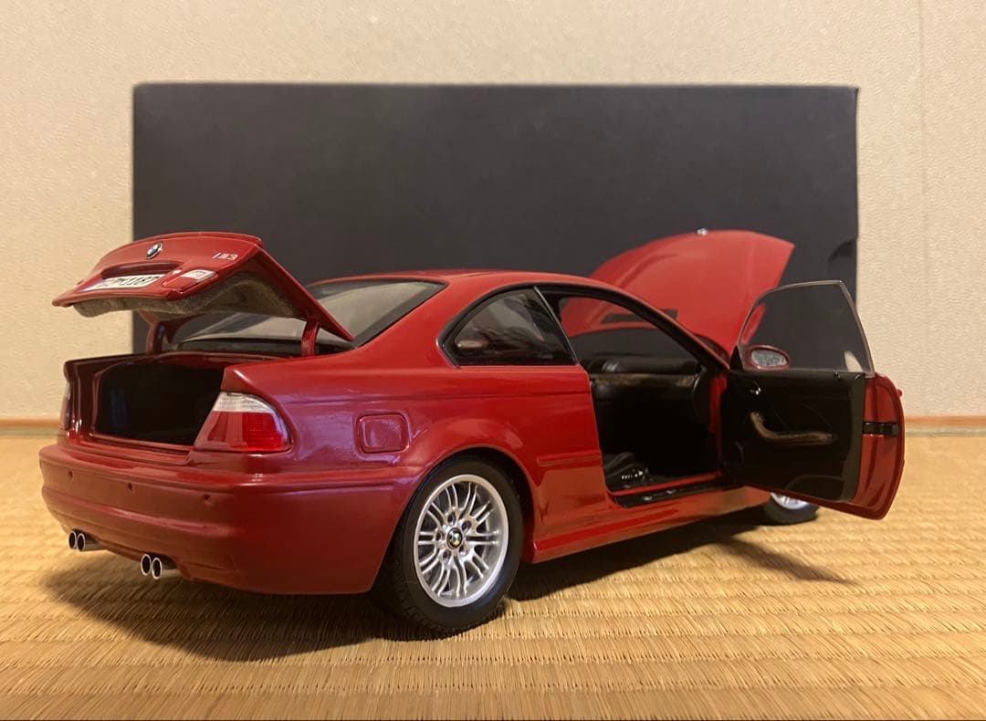 1/18 京商製  M3 E46 イモラレッドⅡ
