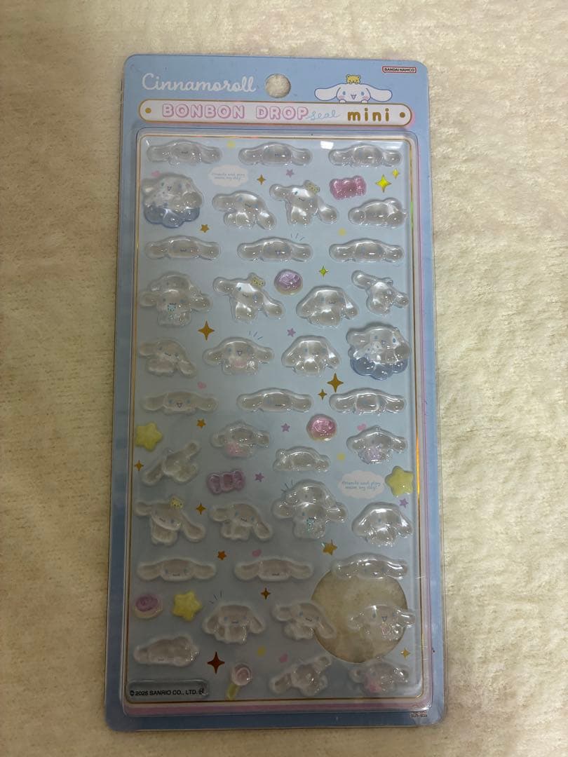 【正規品】ボンボンドロップミニ サンリオ＋しずくちゃん＋サンリオステッカー付き