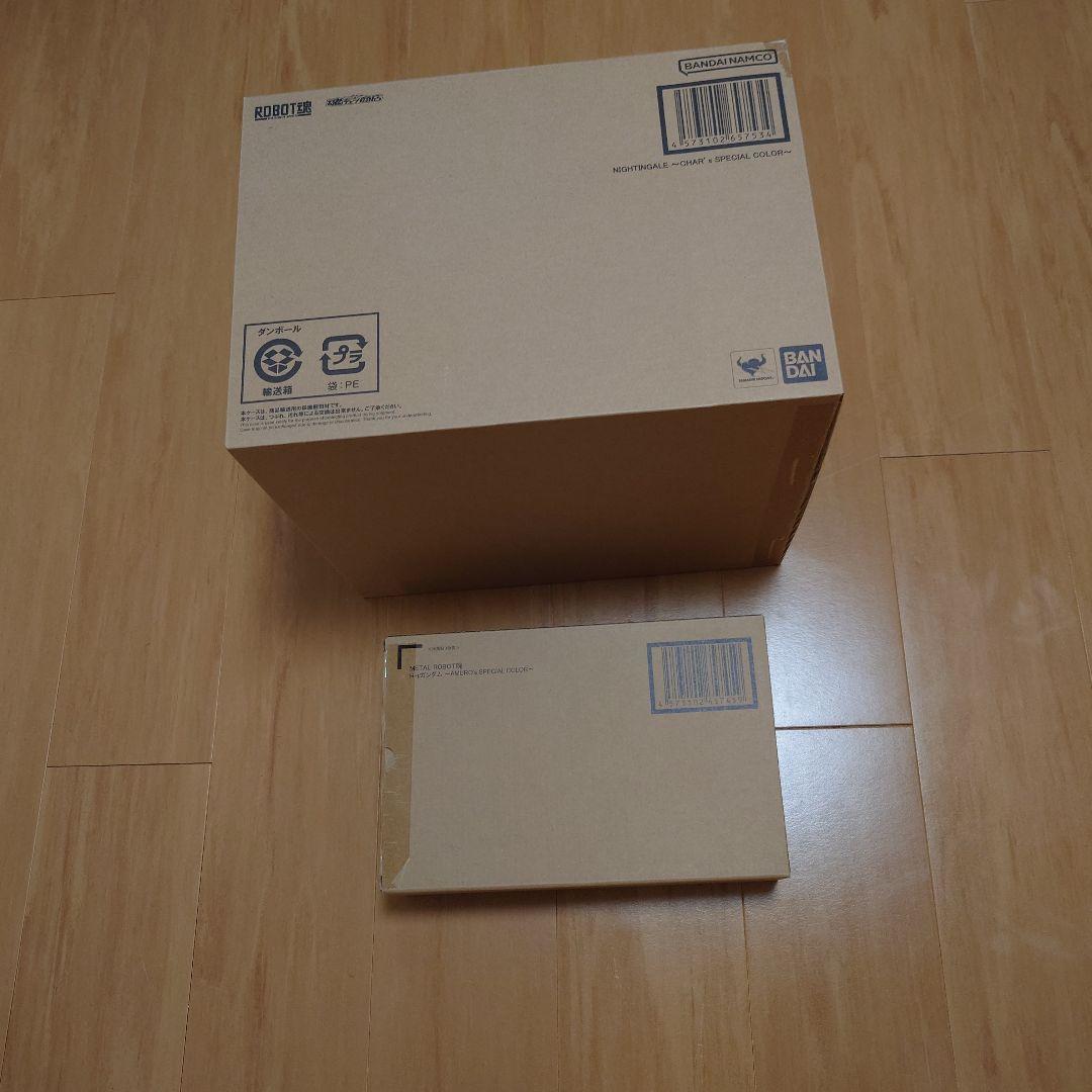 メタルロボット魂Hi-νガンダム & ロボット魂 ナイチンゲール