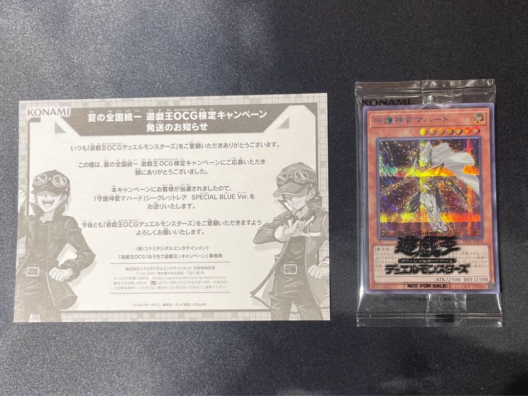 守護神官マハード ブルシク ブルーシークレット 未開封 当選書・輸送箱付き