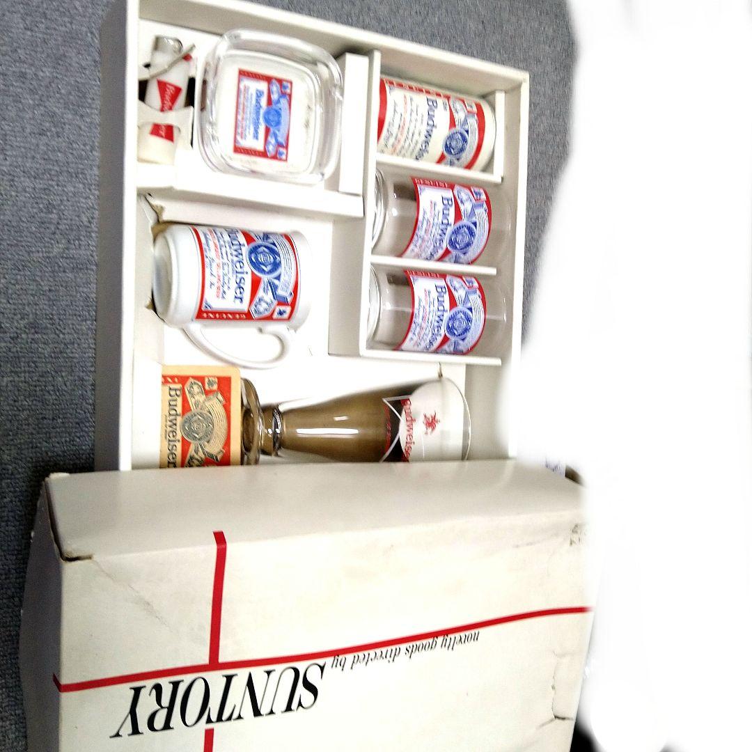 新品【Budweiser】グッズ　グラスセット　希少　レア　サントリー